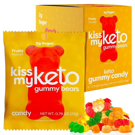 Kiss My Keto Gummies - Bears 12x22.5g