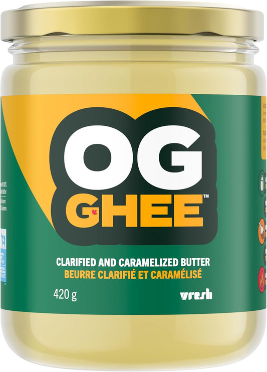 OG GHEE - Clarified & Caramelized Butter 420g