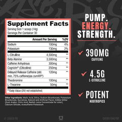 Ryse Loaded Pre Workout Powder  - 30 srv