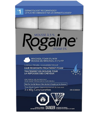 Men's ROGAINE 5% Minoxidil Unscented Foam (3 Month Supply)