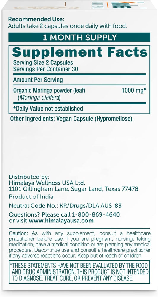 Himalaya Herbs - Moringa 60ct