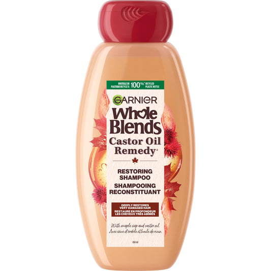 Garnier Smoothing Shampoo Whole Blends Coconut Oil and Cocoa Butter, 650ml