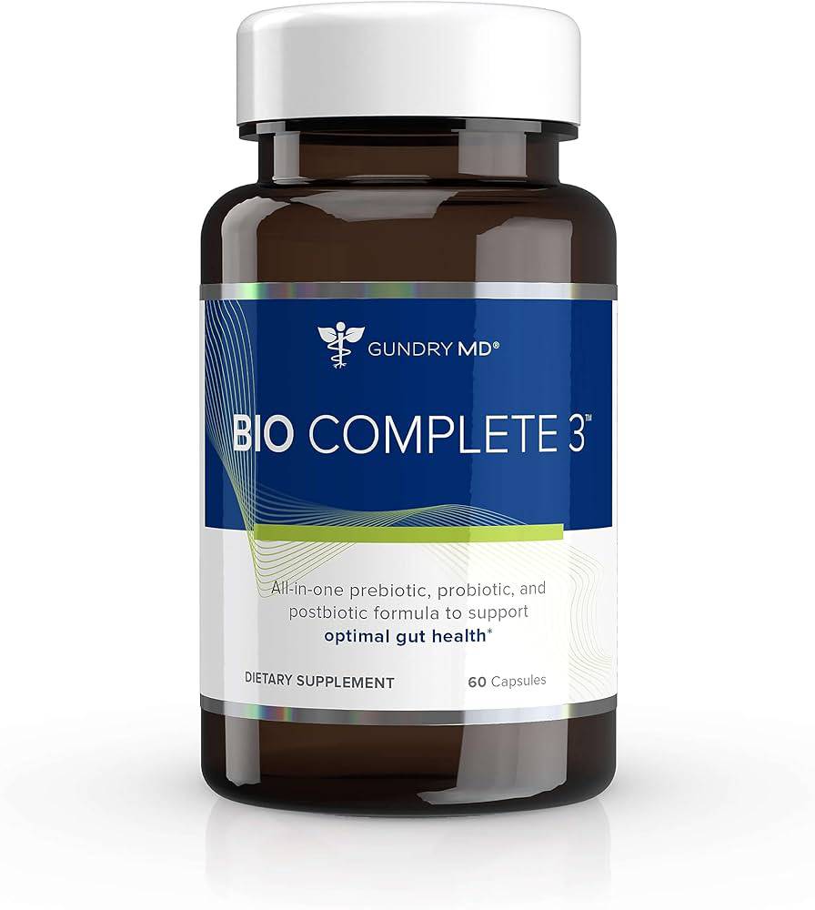 Bio Complete 3 - Gundry MD - Prebiotic, Probiotic, Postbiotic for Total Gut Health