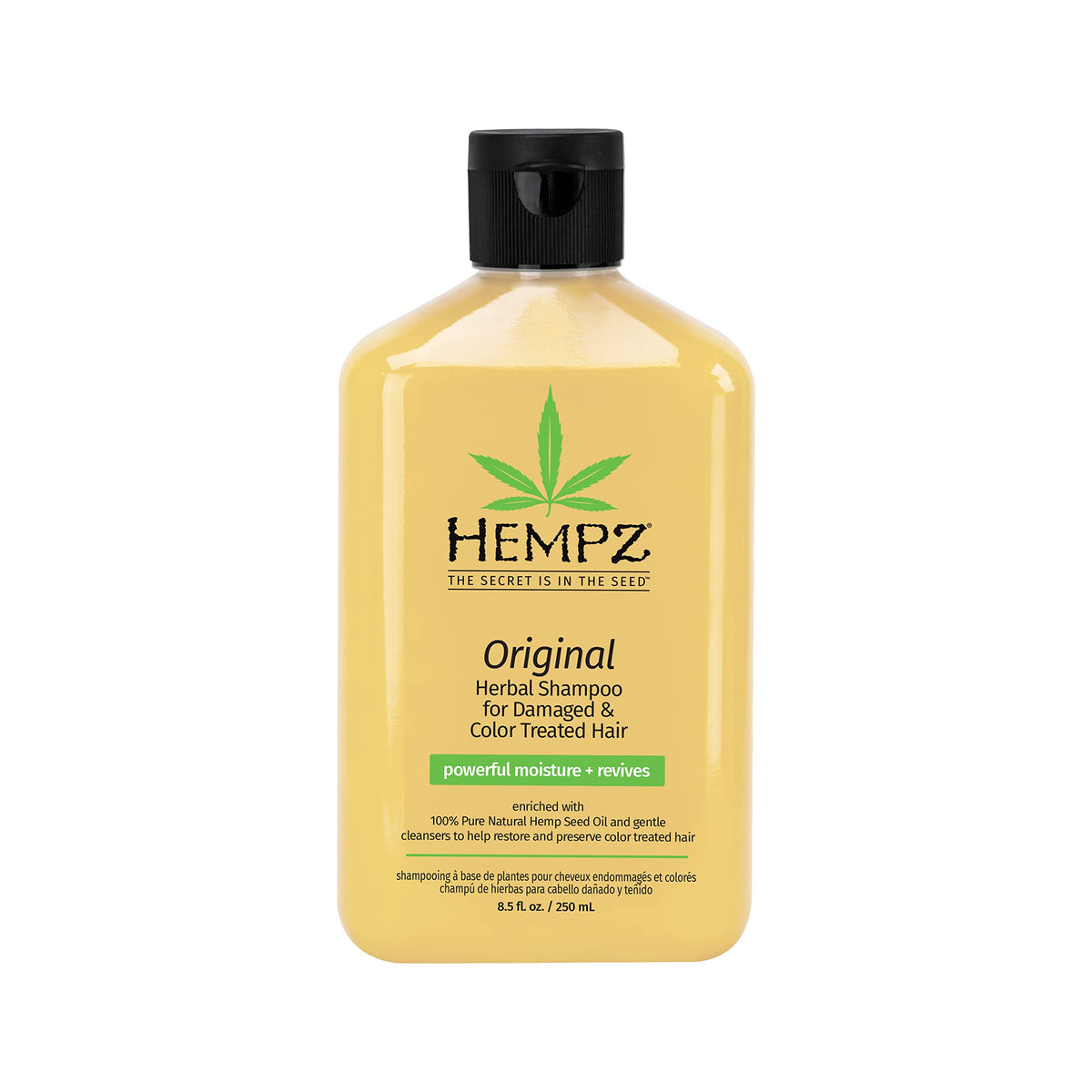 HEMPZ Original Herbal Shampoo, 8.5 oz., Yellow