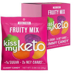 Kiss My Keto Gummies -  Low Carb Candy 8x25g