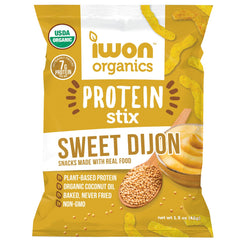 IWON Protein Stix - High Protein and Organic Healthy Snacks - 8 x 42g - Bilingual