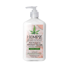 HEMPZ Fresh Fusions Pink Pomelo & Himalayan Sea Salt Herbal Body Moisturizer 17 Oz, 17 Fluid_Ounces