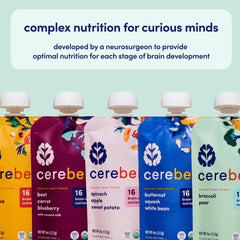 Cerebelly Purees - 2 x 6 pack 128ml