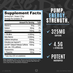 Ryse Loaded Pre Workout Powder  - 30 srv