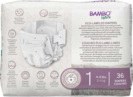 Bambo Nature Baby Diapers