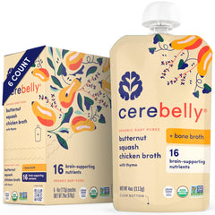 Cerebelly Purees - 2 x 6 pack 128ml