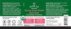 Pure-le Organic Horny Goat Weed Organicaps 60ct