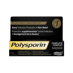 POLYSPORIN® COMPLETE Antibiotic Ointment Extra Infection Protection Pain Relief, 30 g