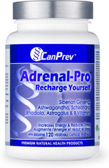 CanPrev Adrenal-Pro Recharge Yourself | 120 v-caps I Enhances Physical And Mental Performance I With Vitamin B6 & Ashwagandha Extract