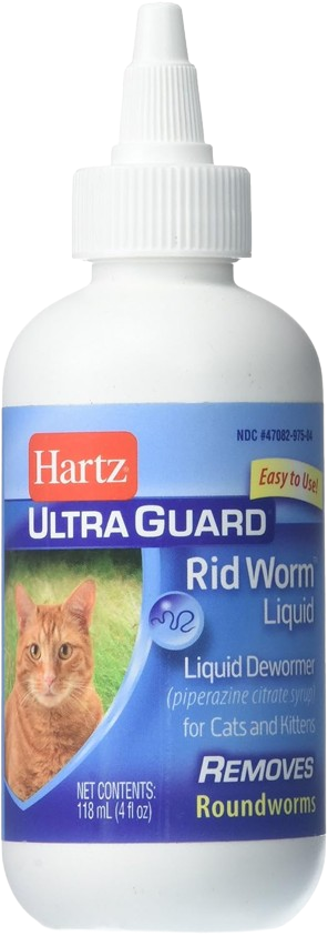 Hartz UltraGuard Rid Worm Liquid for Cats