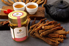 APILIFE - Red Ginseng + Royal Jelly + Blackseed Honey 6 x 250g