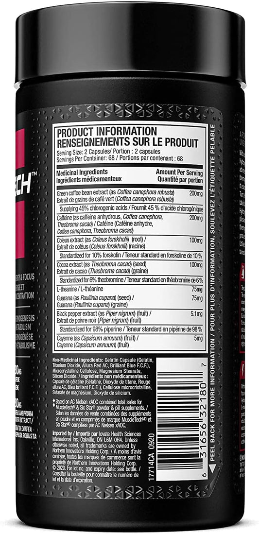 Hydroxycut Hardcore Elite 136ct