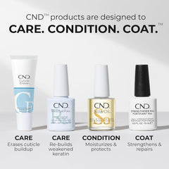 CND SolarOil Cuticle Oil, Natural Blend Of Jojoba, Vitamin E, Rice Bran and Sweet Almond Oils, Moisturizes and Conditions Skin