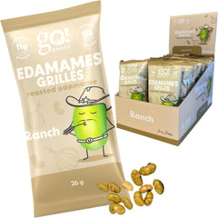 Go Beanz Crunchy Roasted Edamame - Dill Pickle 20 x 26 g