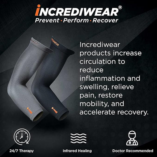 Incrediwear Sleeves - Arm Black SM/MD