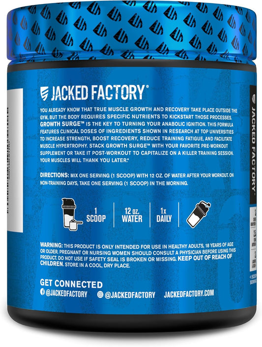 Jacked Factory Growth Surge - Unflavoured 30 servings