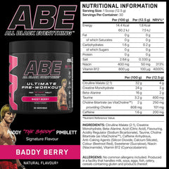 ABE All Black Everything - Pre-Workout Powder 30 Servings