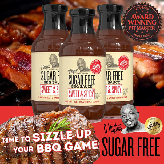 G Hughes BBQ - Sweet & Spicy 6x510ml