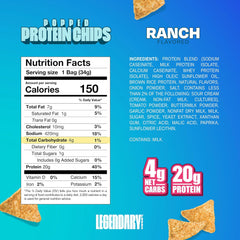 Legendary Foods Protein Chips - 7x34g