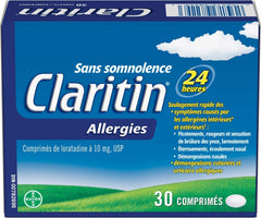 Claritin Rapid Dissolve Allergy Medicine, 24-Hour Non-Drowsy Relief 10 mg, 30 Tablets