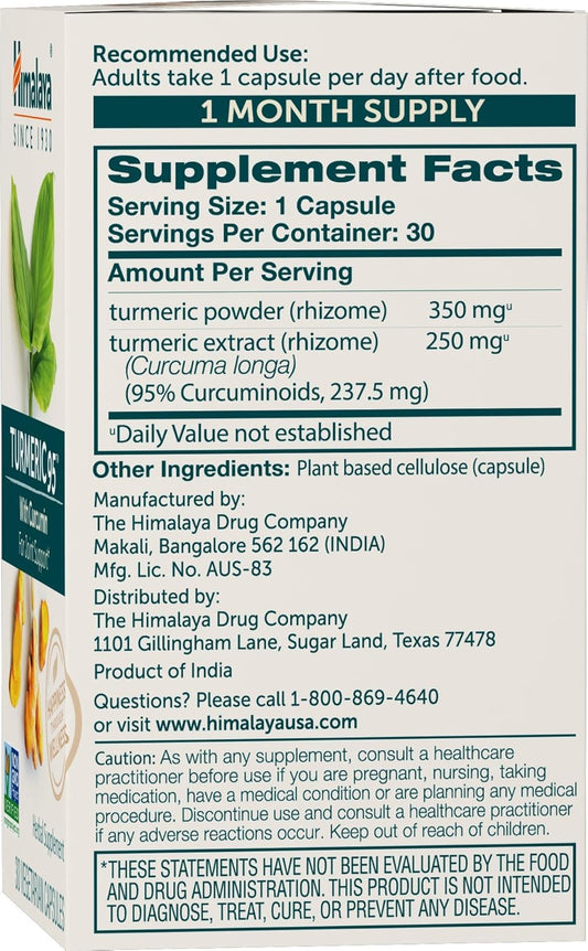 Himalaya Herbs - Turmeric 30ct