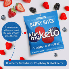 Kiss My Keto Gummies -  Low Carb Candy 8x25g