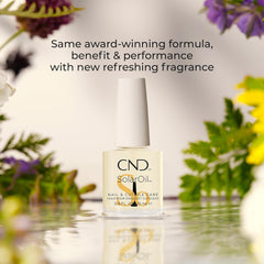 CND SolarOil Cuticle Oil, Natural Blend Of Jojoba, Vitamin E, Rice Bran and Sweet Almond Oils, Moisturizes and Conditions Skin