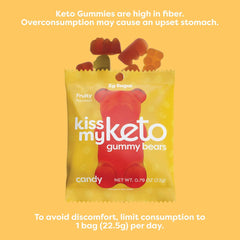 Kiss My Keto Gummies - Bears 12x22.5g