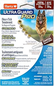 UltraGuard Pro Topical Flea & Tick Prevention for Dogs and Puppies - 6-14, 3 Monthly Treatments