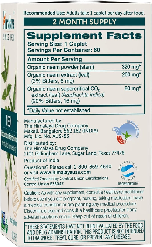 Himalaya Herbs - Neem 60ct