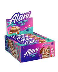 Alani Nu Protein Bars | Low-Carb Healthy Snacks | 12 Individually Wrapped Bars