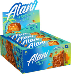 Alani Nu Protein Bars | Low-Carb Healthy Snacks | 12 Individually Wrapped Bars