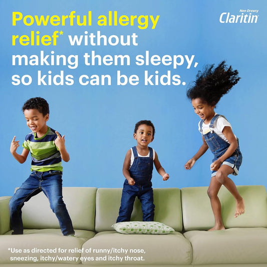 Children's Claritin 24 Hour Non-Drowsy Allergy Grape Chewable Tablet, 5mg, 30Ct