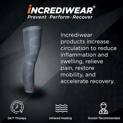 Incrediwear Sleeves - Leg Charcoal