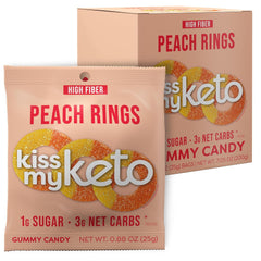 Kiss My Keto Gummies -  Low Carb Candy 8x25g