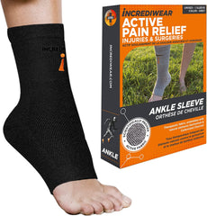 Incrediwear Sleeves - Ankle Black