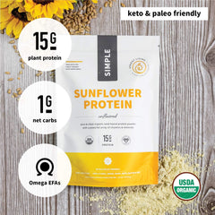 Sprout Living Simple Protein - Organic Sunflower Seed 1lb