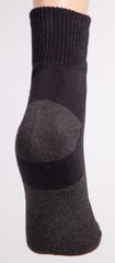 Incrediwear Active Socks - Quarter Black