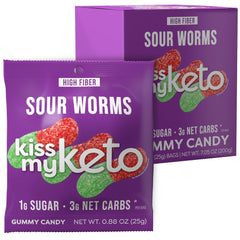 Kiss My Keto Gummies -  Low Carb Candy 8x25g