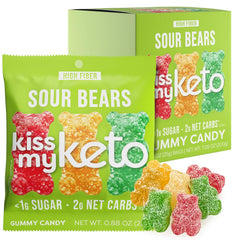 Kiss My Keto Gummies -  Low Carb Candy 8x25g