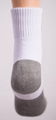 Incrediwear Active Socks - Quarter White