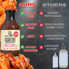 G Hughes BBQ - Sweet & Spicy 6x510ml