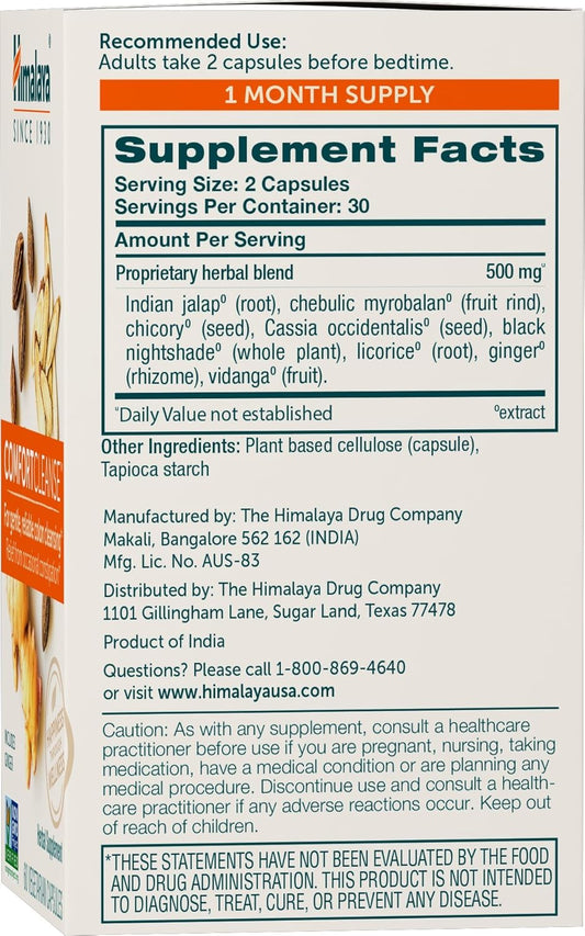 Himalaya Formulas - Comfort Cleanse 60ct