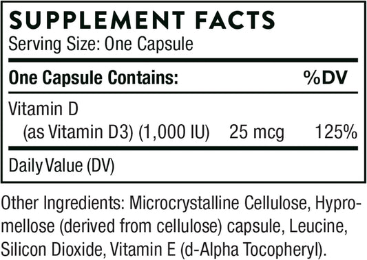 Thorne Vitamin D-1,000