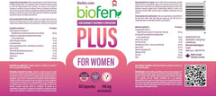 Biofen Plus for Women - Hair Growth Products for Women with Biotin, Womens Vitamins for Hair Loss, Hair Care, Hair Vitamins, 60 Capsules